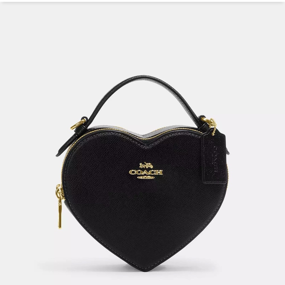Coach heart crossbody bag